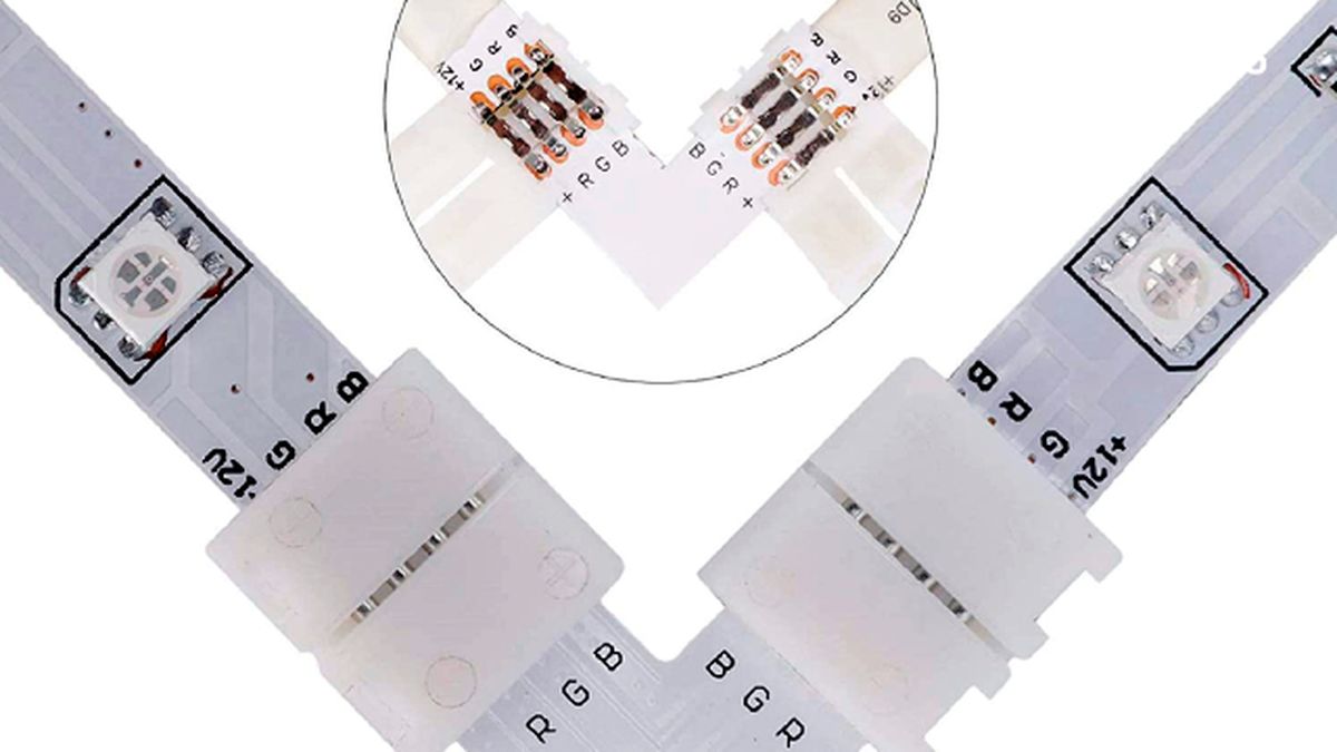 como empalmar tiras led 8