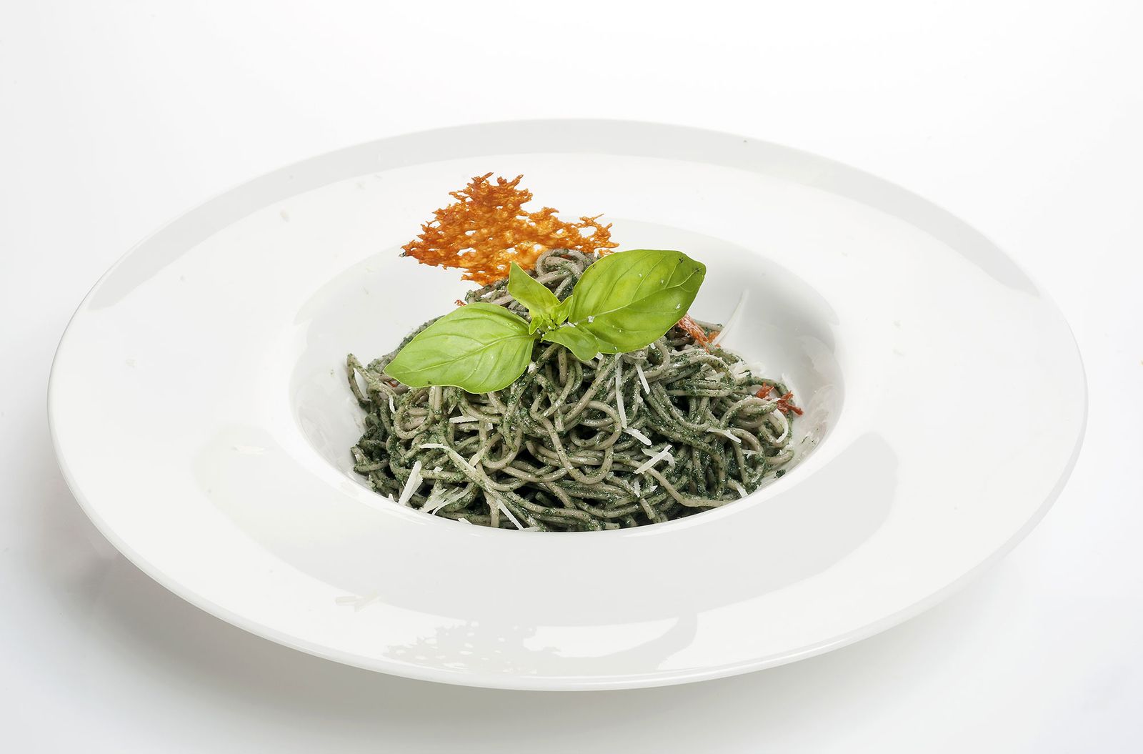 CABI0019 Guty Espaguetis de alforfon con pesto de albahaca y espirulina xl CABI0019 Guty Espaguetis de alforfon con pesto de albahaca y espirulina xl
