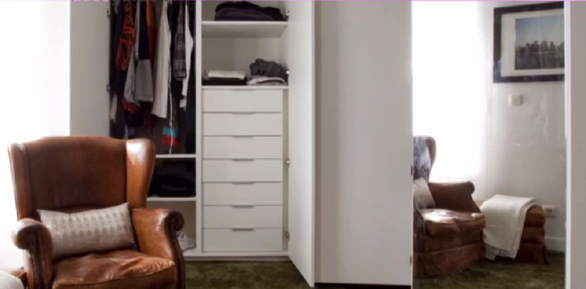 Transformación de salón en dormitorio con vestidor 9