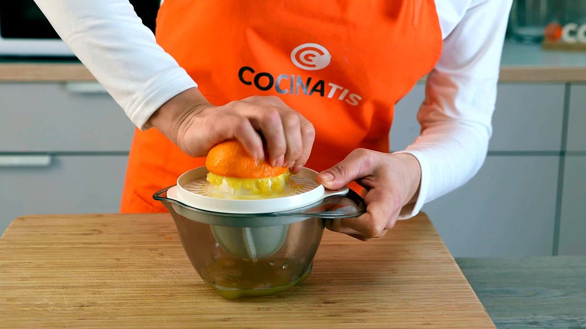 Receta de naranjas confitadas con chocolate   paso 1