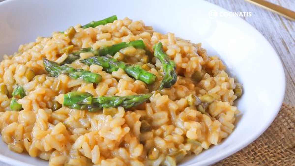 receta risotto de esparragos paso 6