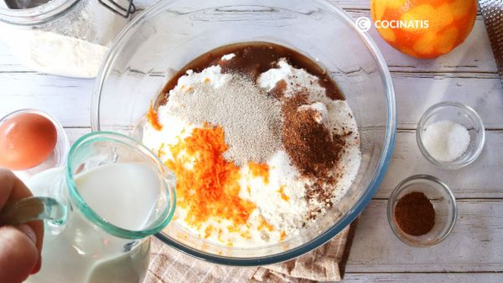 receta bollos de pascua paso 1