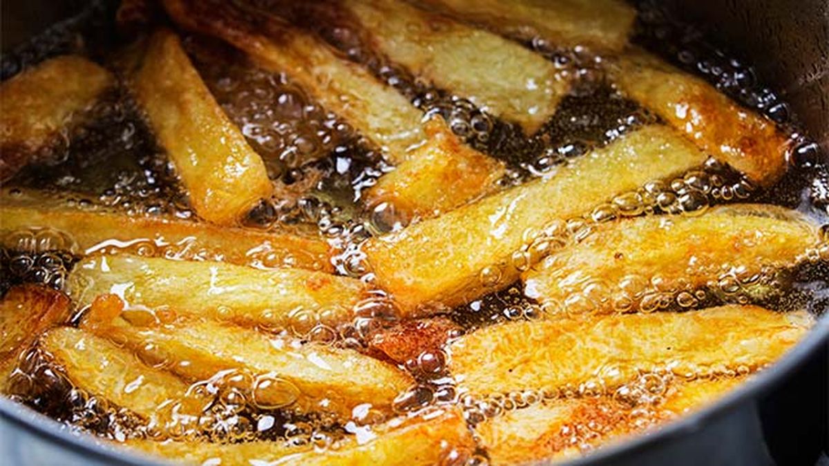 Cómo hacer patatas fritas crujientes  tipo de aceite
