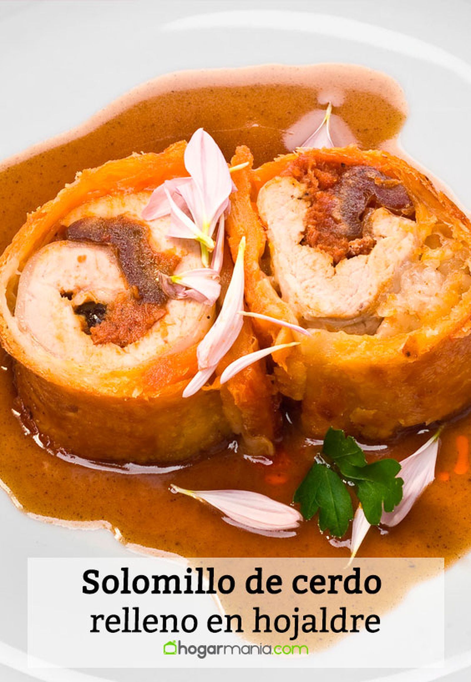 solomillo cerdo relleno hojaldre pin solomillo cerdo relleno hojaldre pin