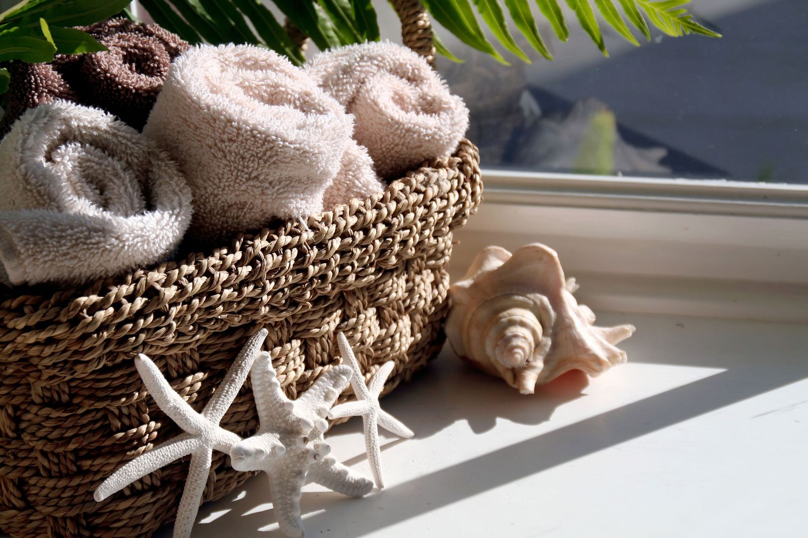 Cestas para decorar el baño Cestas para decorar el baño