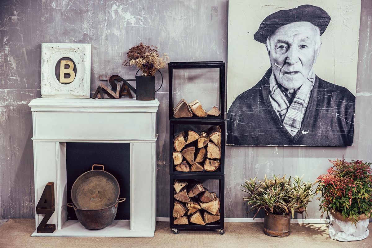 Cómo hacer un leñero por módulos