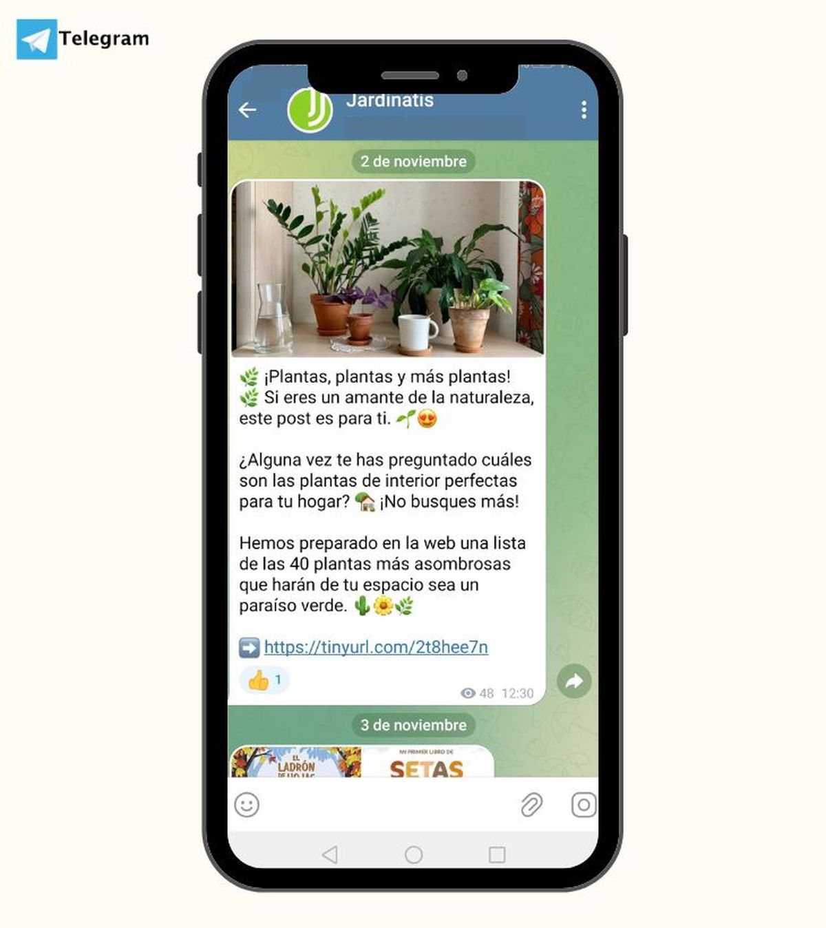 jardinatis en telegram