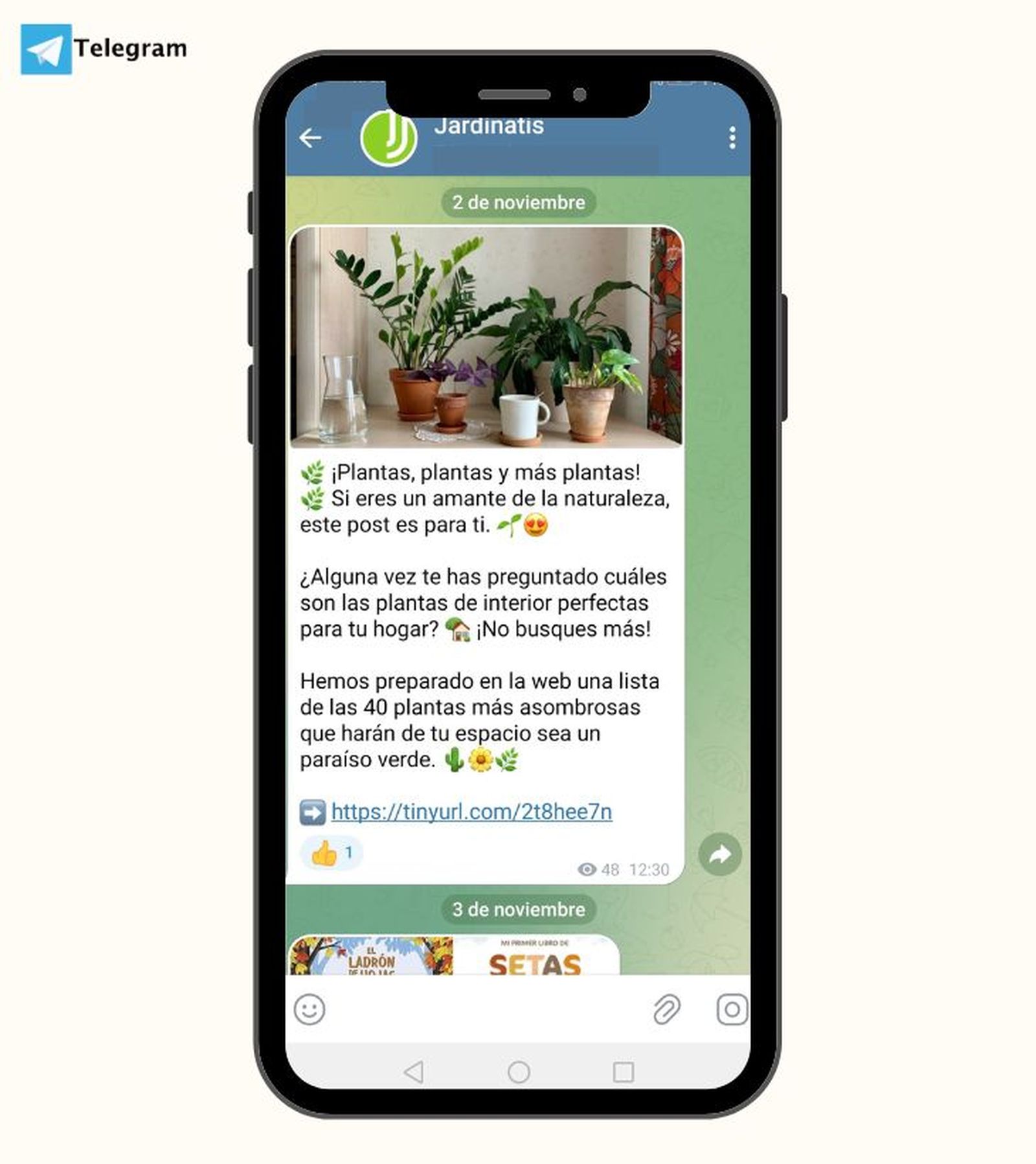 jardinatis en telegram jardinatis en telegram