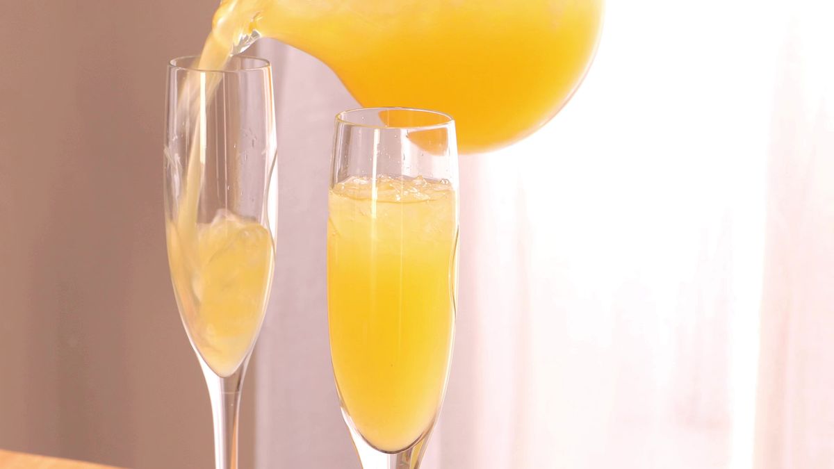 Cóctel Mimosa   Paso 3