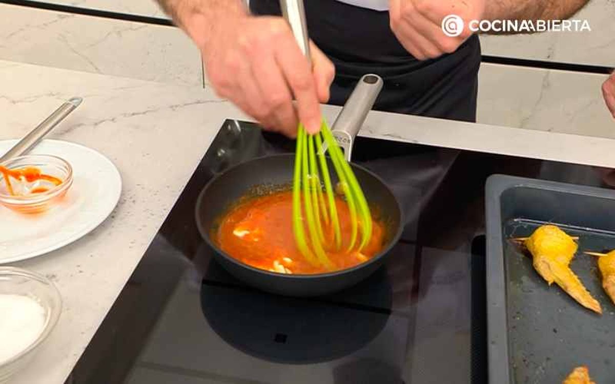 Prepara la salsa picante