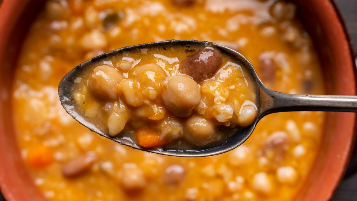 Puchero de garbanzos