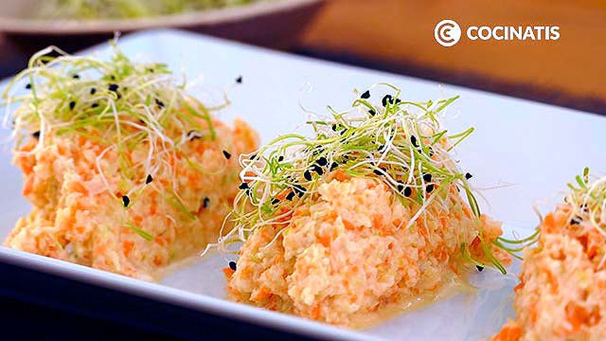 Receta de ensalada de col con zanahoria y manzana   paso 5