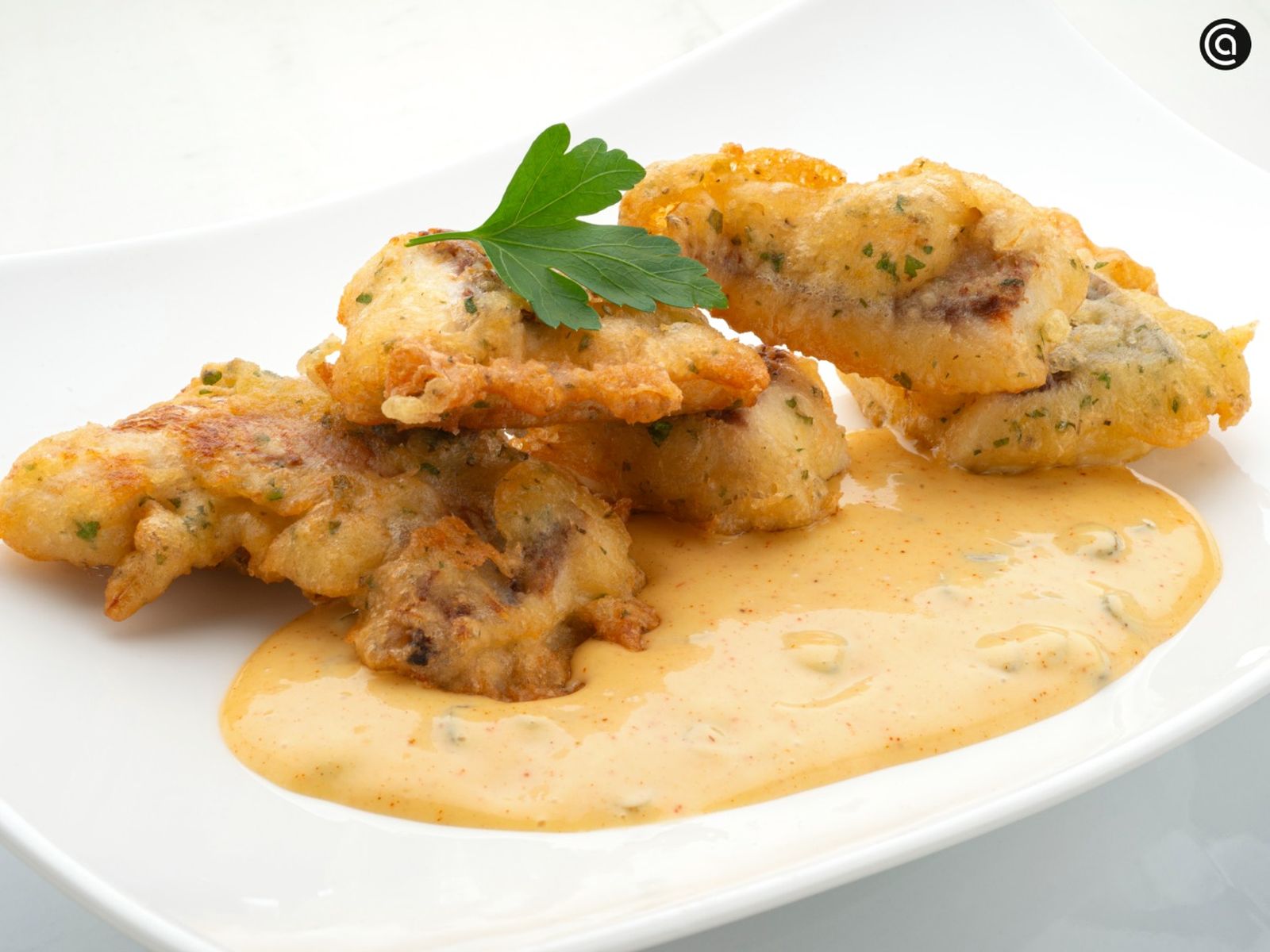 Calugas de pescado con mahonesa agridulce, receta de Joseba Arguiñano