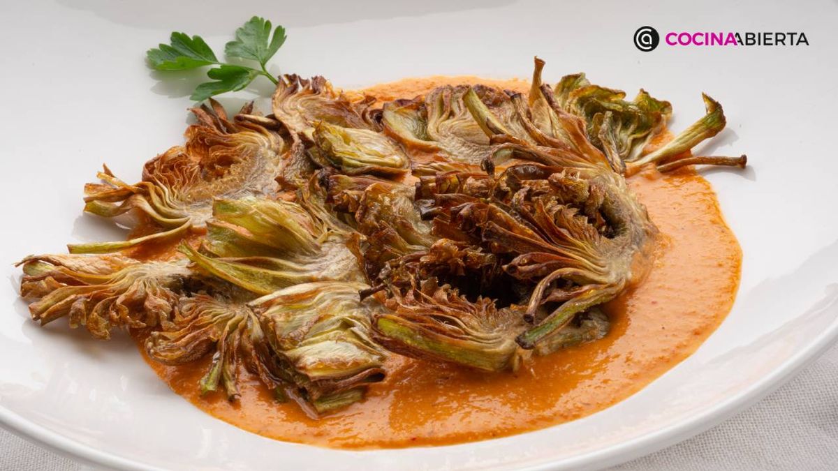 CABI0006 Amaia Alcachofas con salsa romesco xl