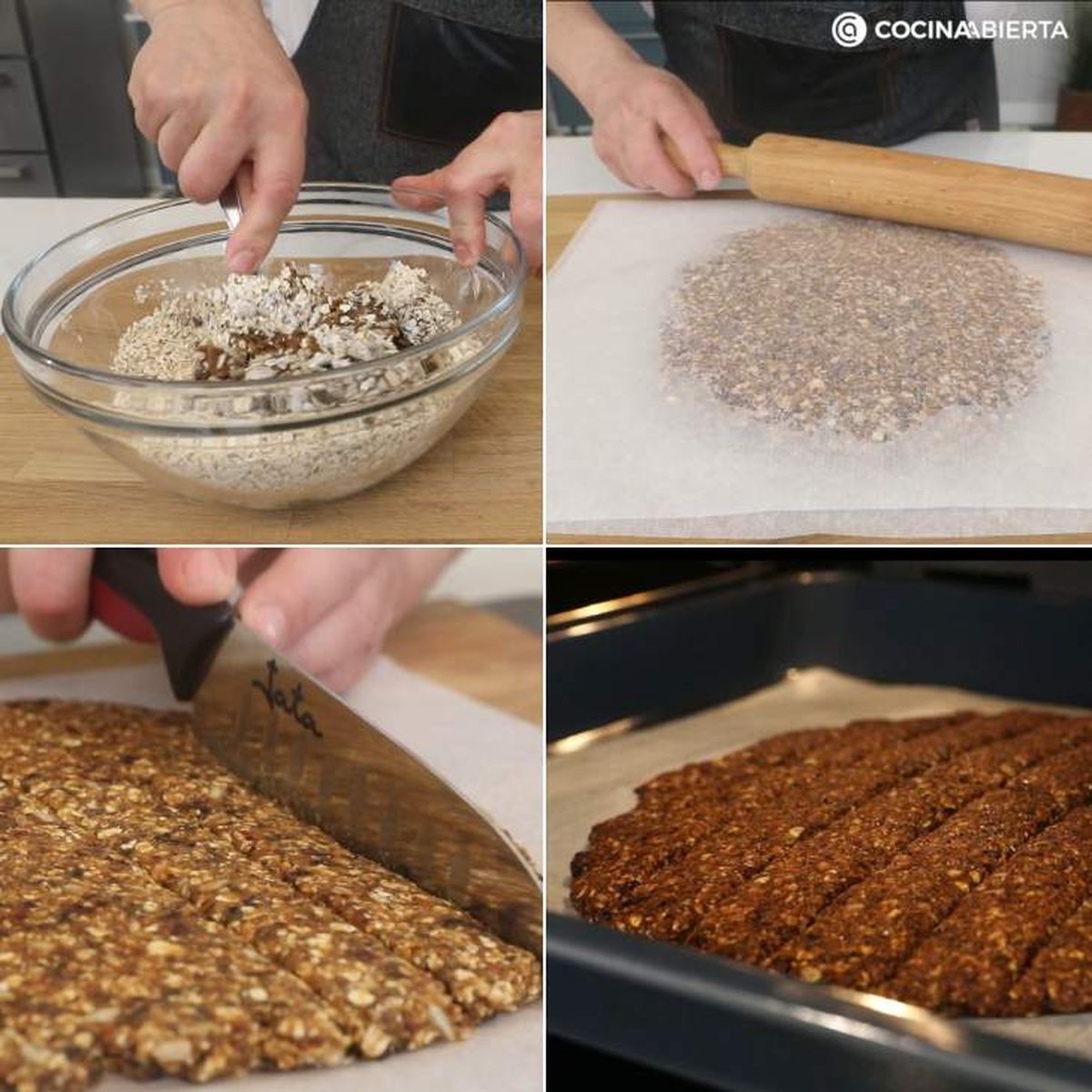 Cómo hacer barritas proteicas caseras