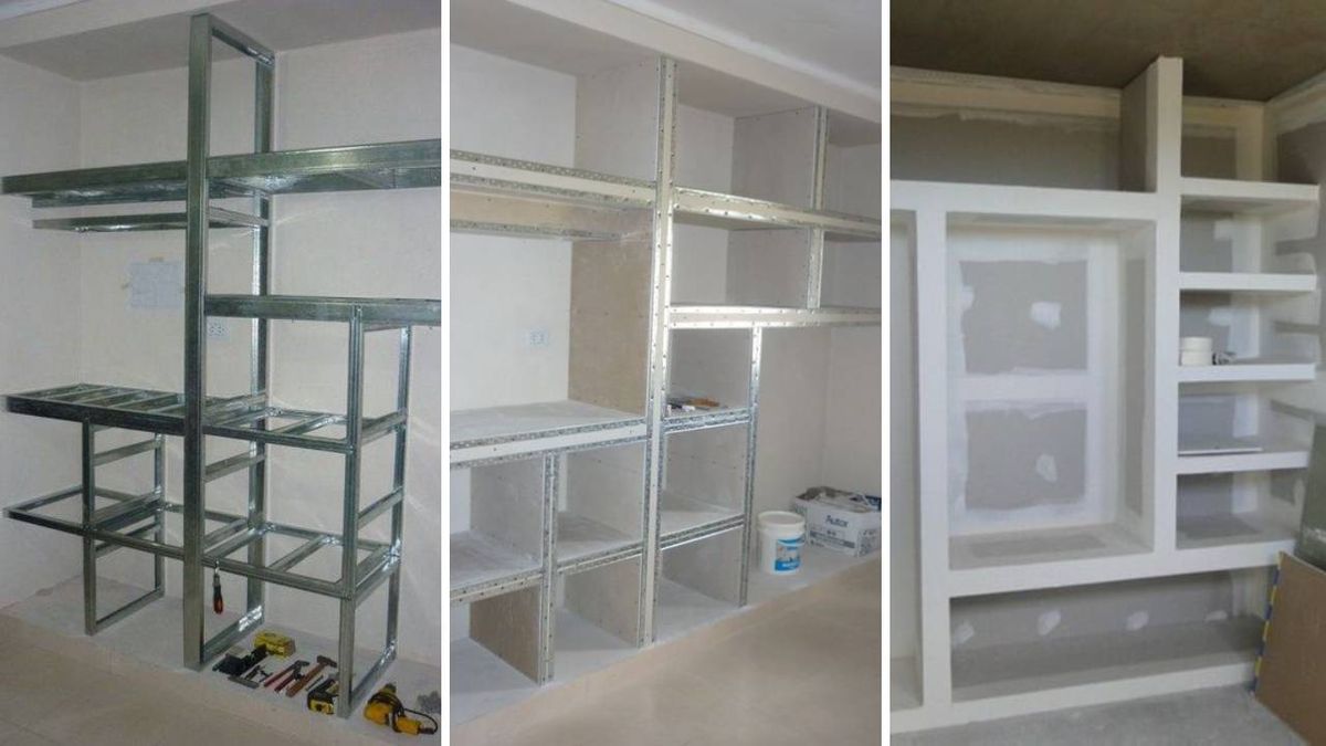 como hacer un armario de pladur 1