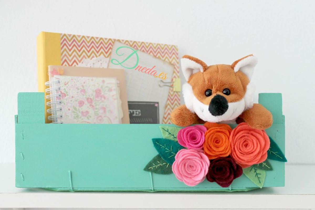 Ideas DIY para reciclar cajas de madera 1