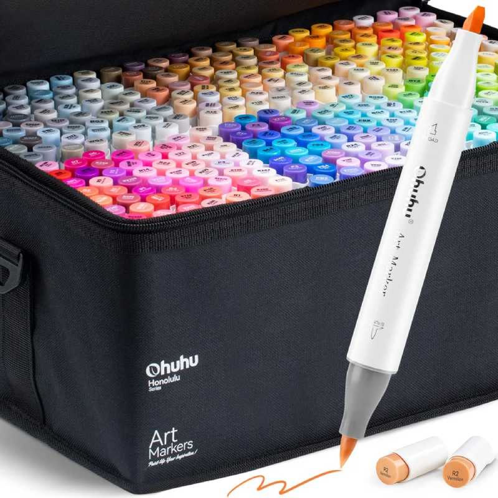 Rotuladores Ohuhu (pack de 320 colores). Rotuladores Ohuhu (pack de 320 colores).