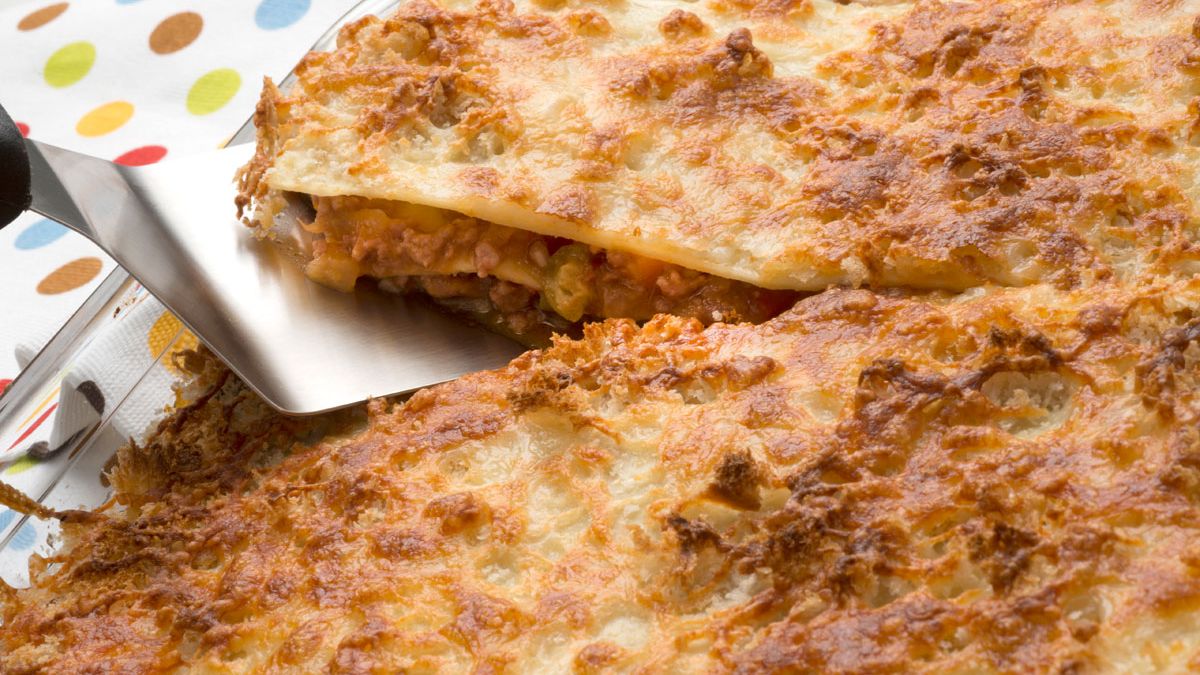 Lasaña de carne