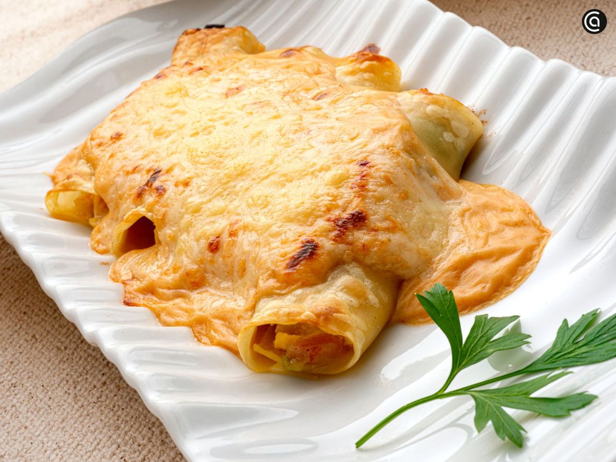 Aprende a preparar canelones de pollo panceta y calabacín con la receta de Karlos Arguiñano
