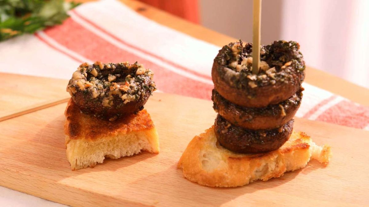 Champiñones al horno con ajo y perejil   Paso 7