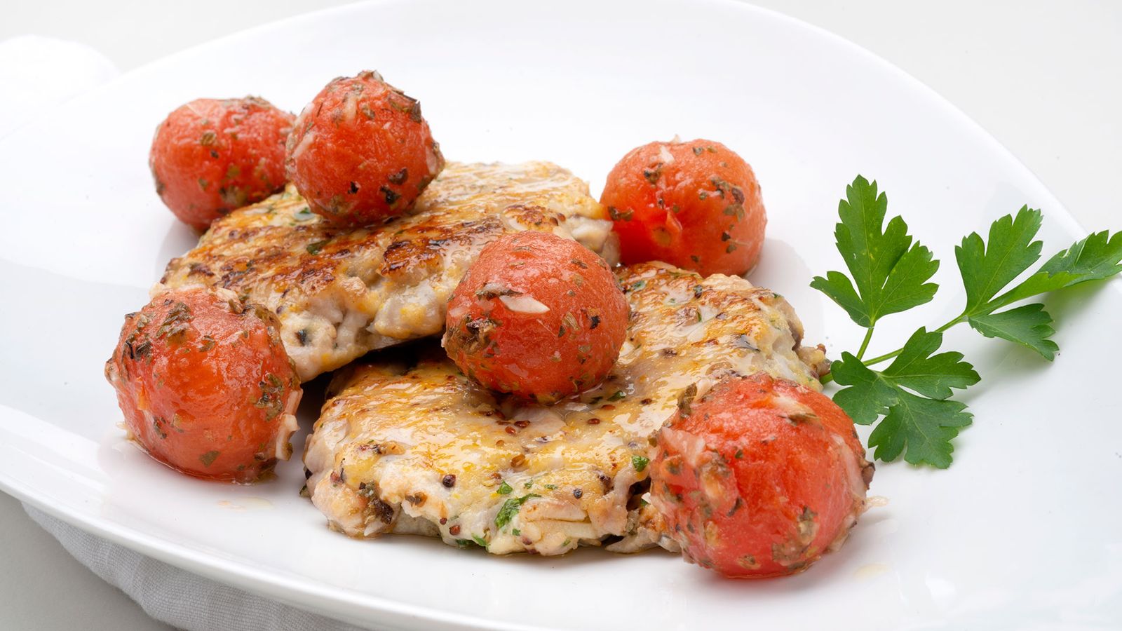 hamburguesas verdel tomates alinados xl
