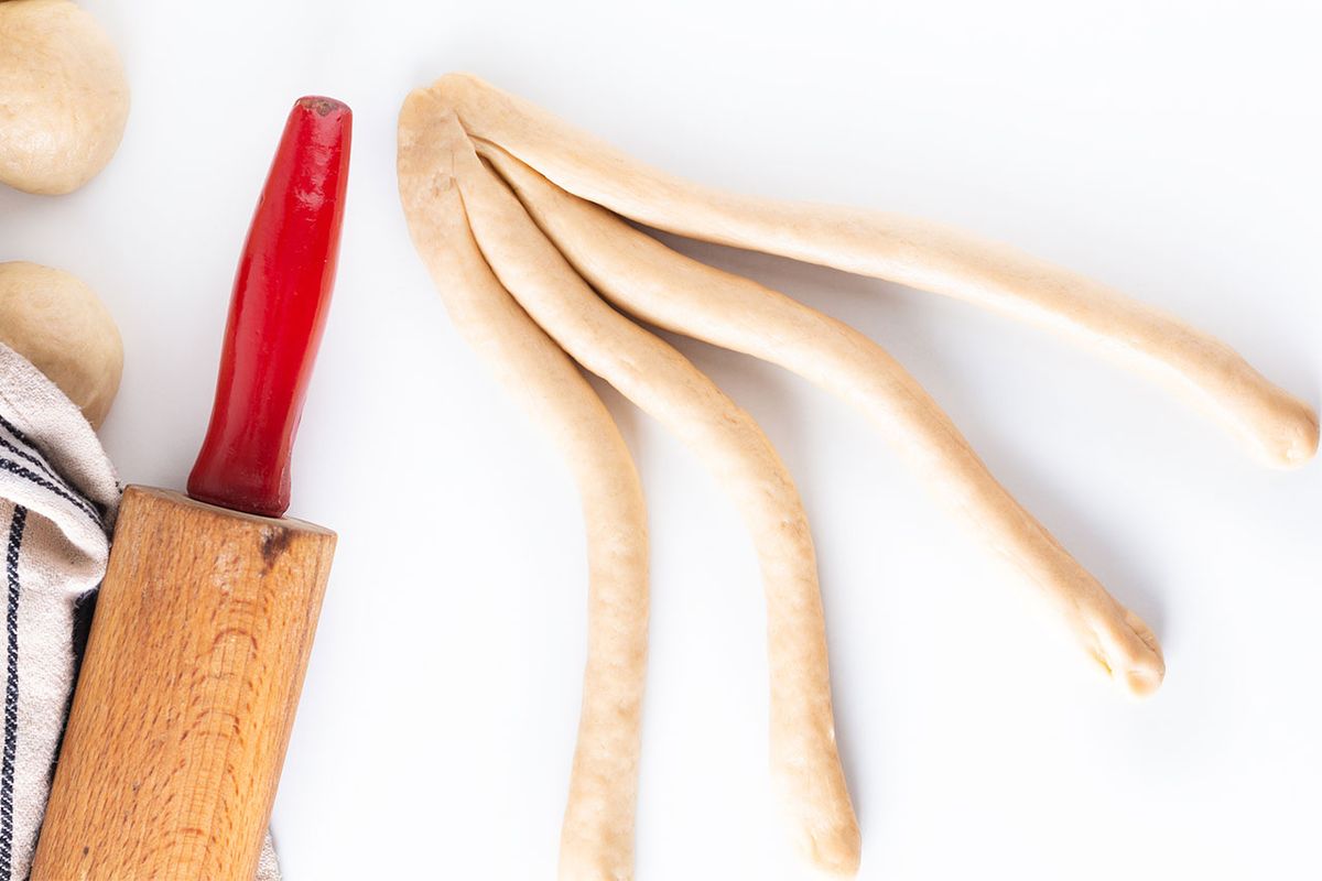 receta pan trenzado dulce judio 4cabos a mano
