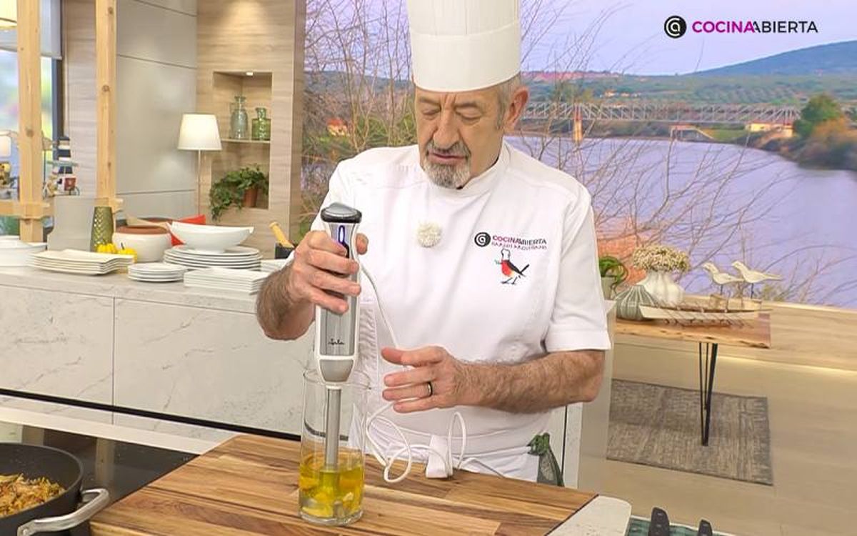 Mayonesa de ajo - paso 2