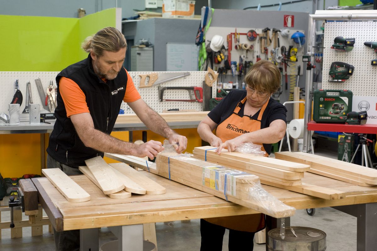 Bricomania 642 Cercado de madera paso 1