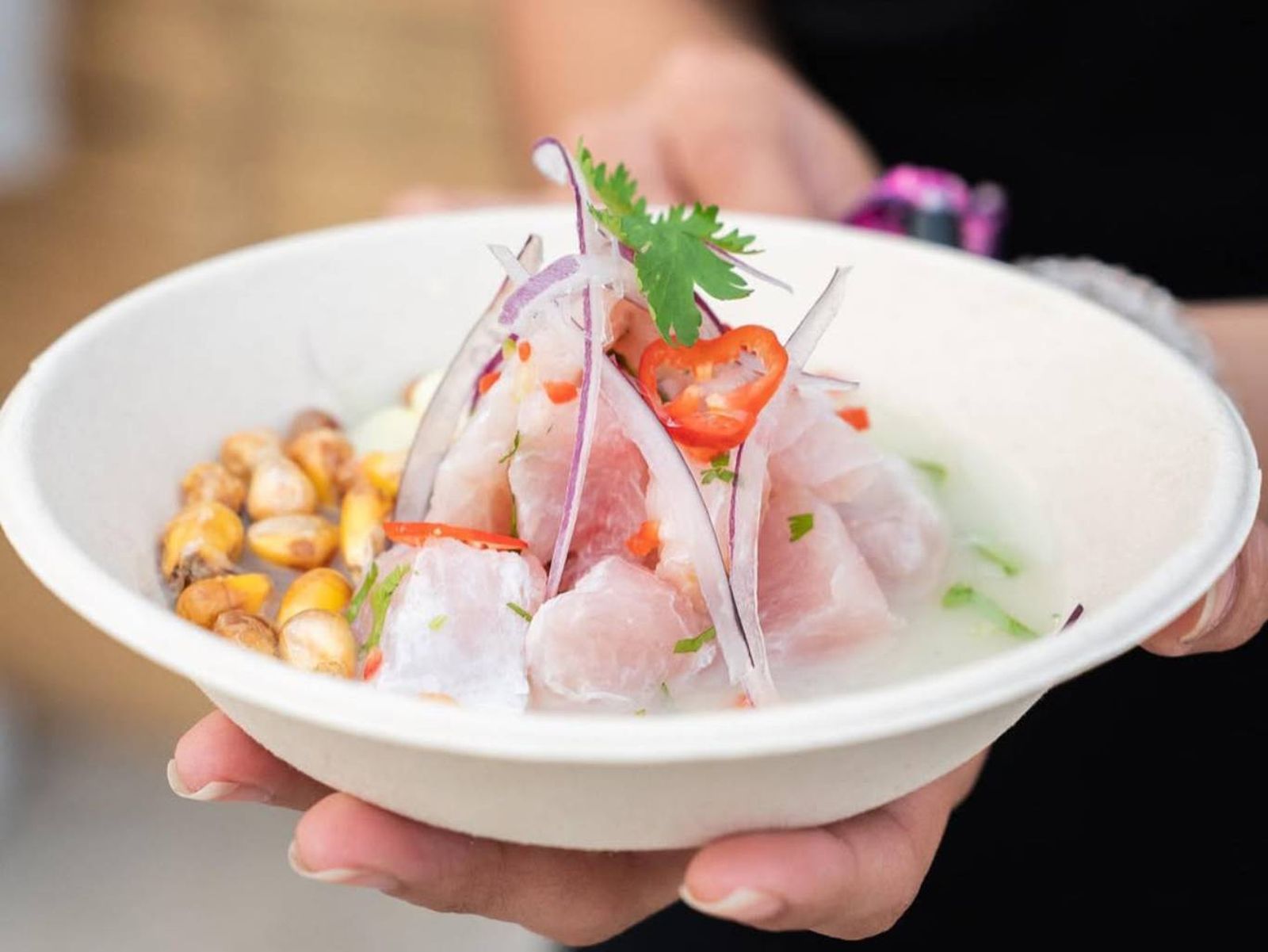 El ceviche de inspiración peruana se ha convertido en uno de los platos estrella.
