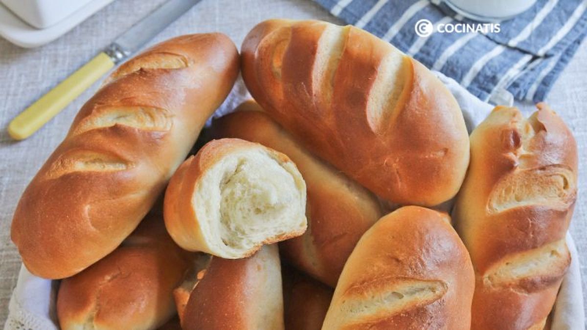 Pan de leche tierno y esponjoso
