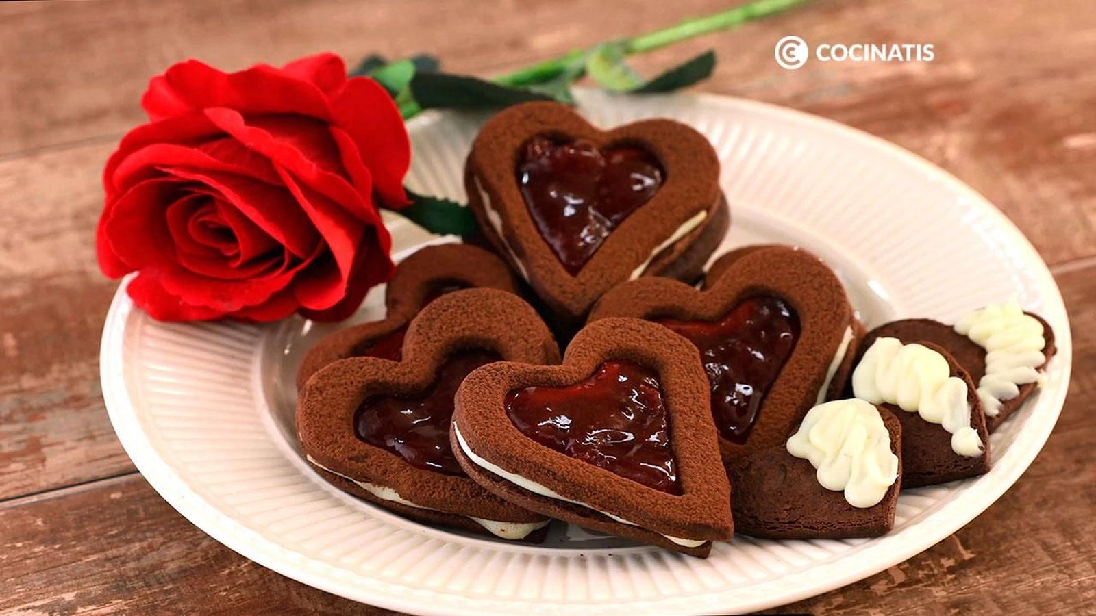 Galletas de San Valentín