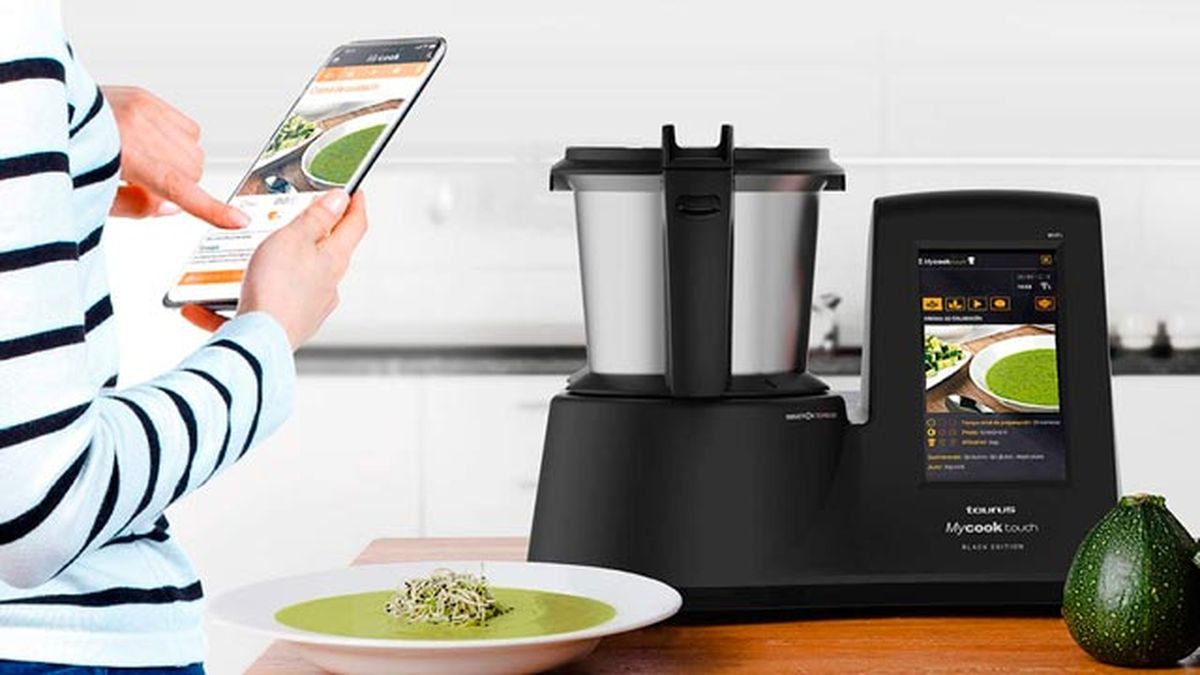 los mejores robots de cocina taurus mycook touch black edition