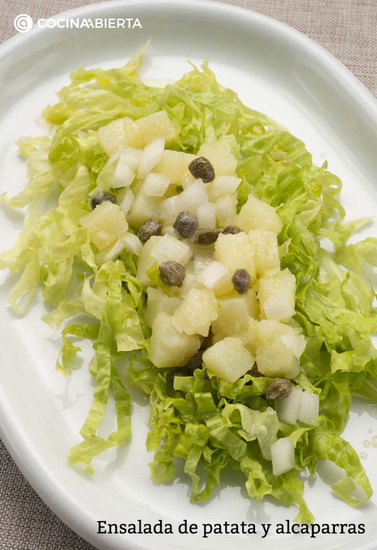 ensalada de patata y alcaparras v