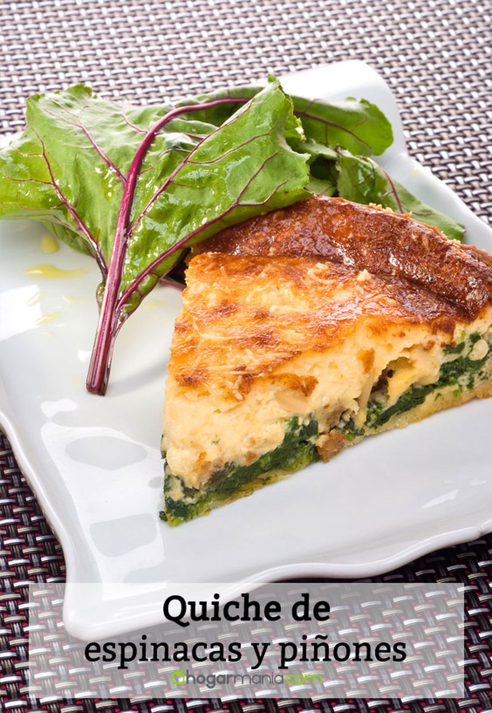 quiche espinacas pinones pin quiche espinacas pinones pin
