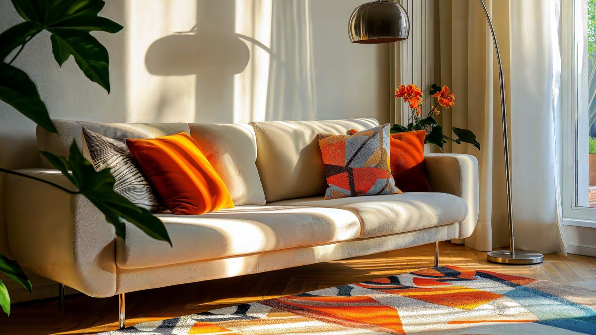 El color lo determinará el sofá y los demás elementos decorativos