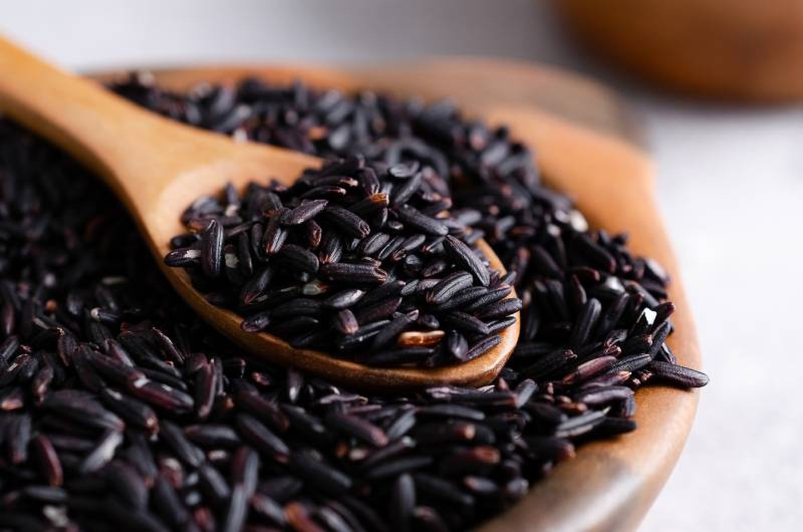 El arroz venere es una variedad exótica de arroz negro integral El arroz venere es una variedad exótica de arroz negro integral