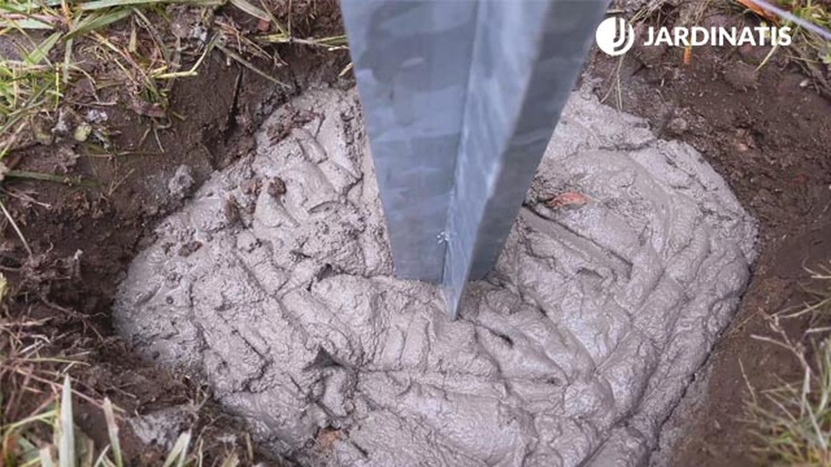 como instalar pergola de madera en kit nortene paso2