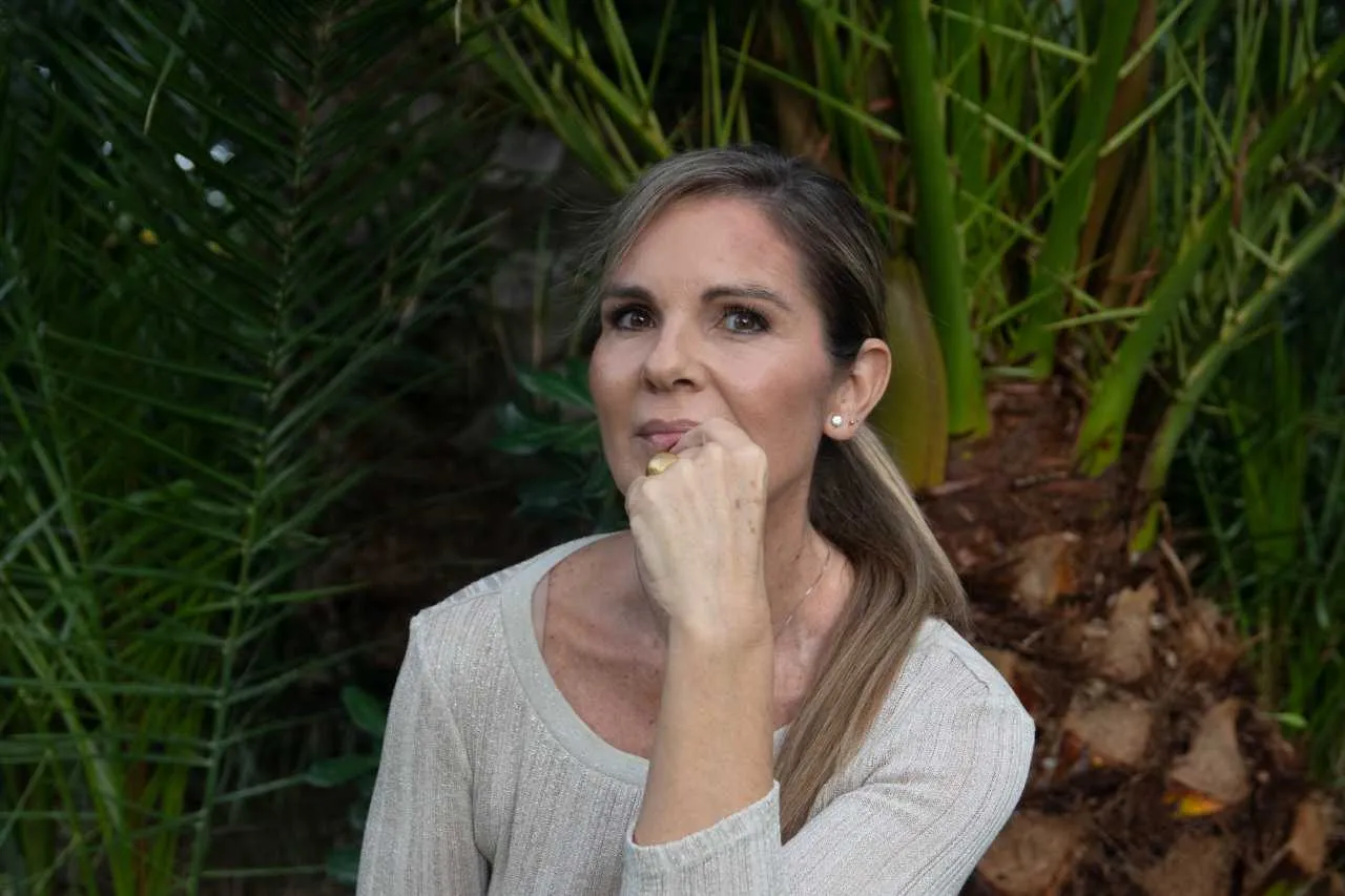 La artista Lola Castillejos.