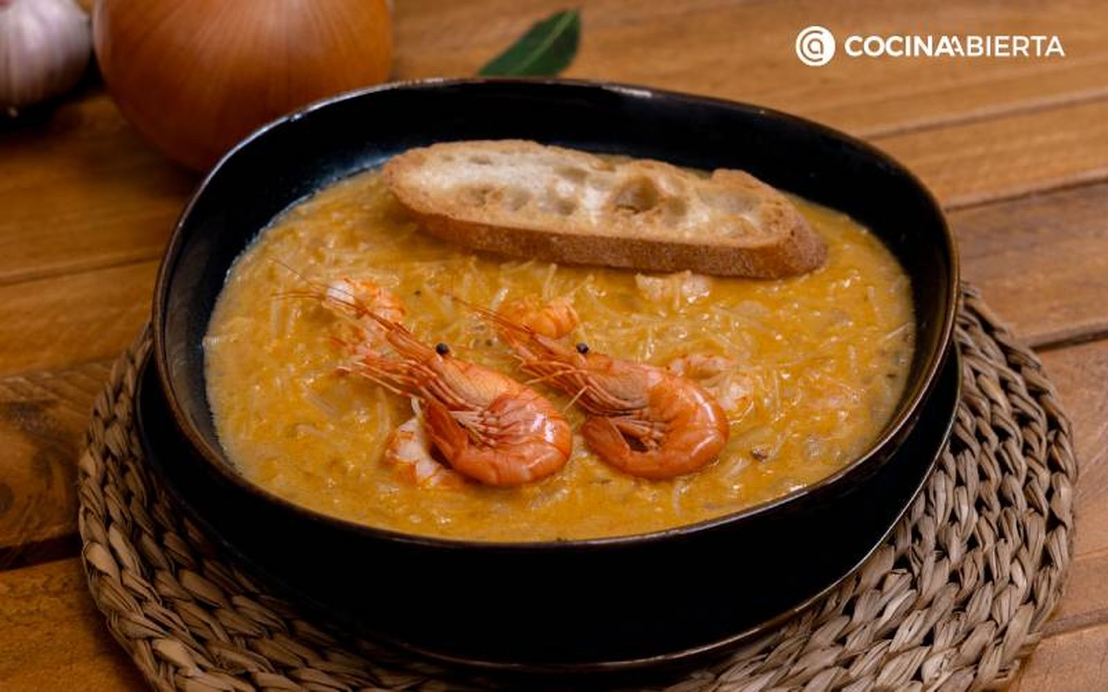 sopa de camaron receta paso4 sopa de camaron receta paso4