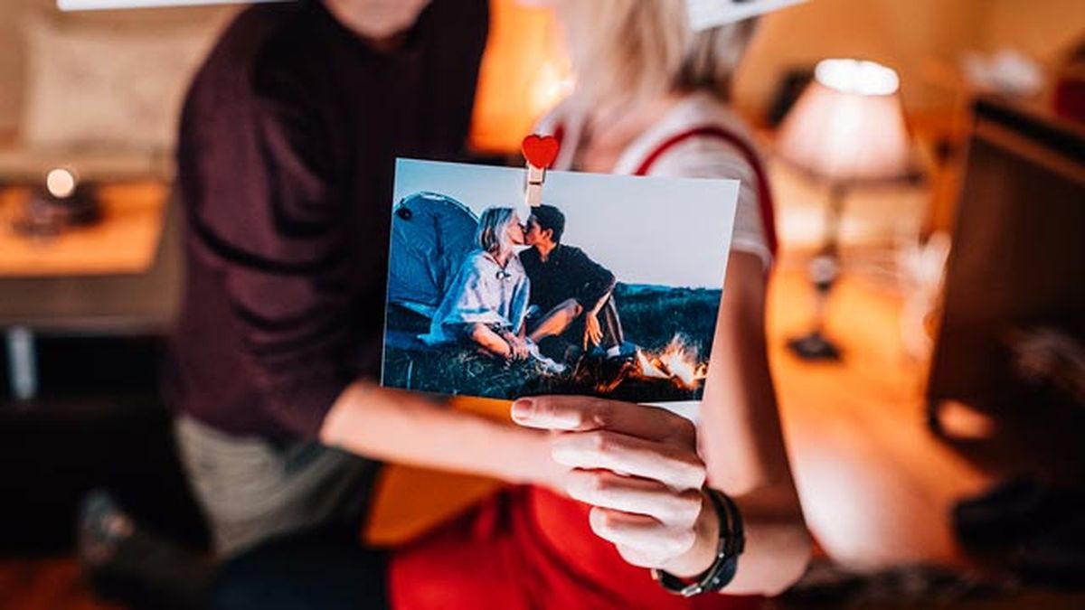 Las fotografías enmarcadas son un detalle muy acertado en San Valentín