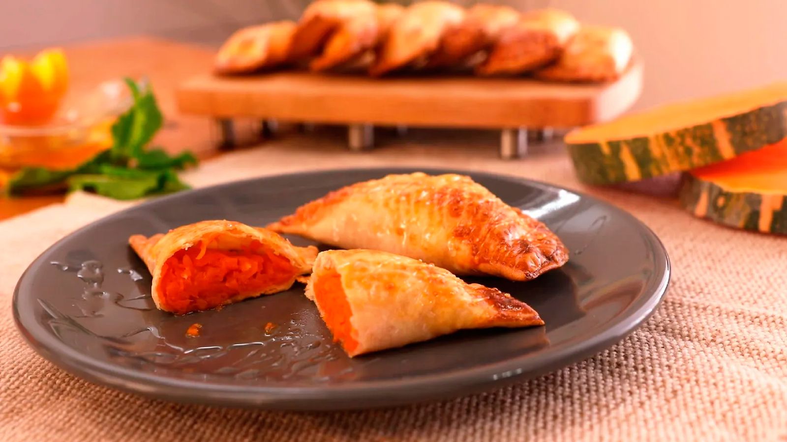 Empanadillas dulces de calabaza
