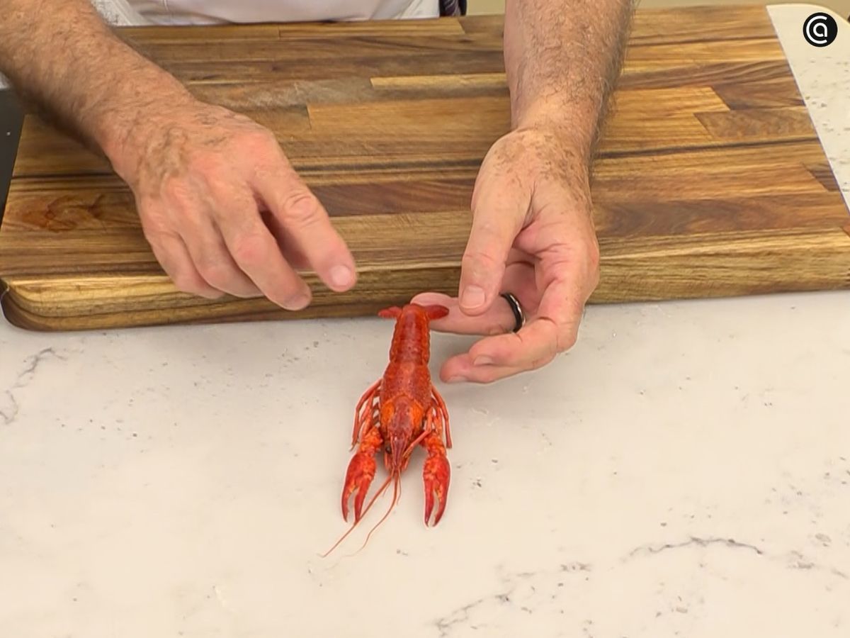 Sopa burgalesa - cangrejo rojo de río