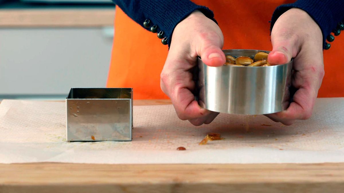 Receta de turrón de Guirlache  paso 5