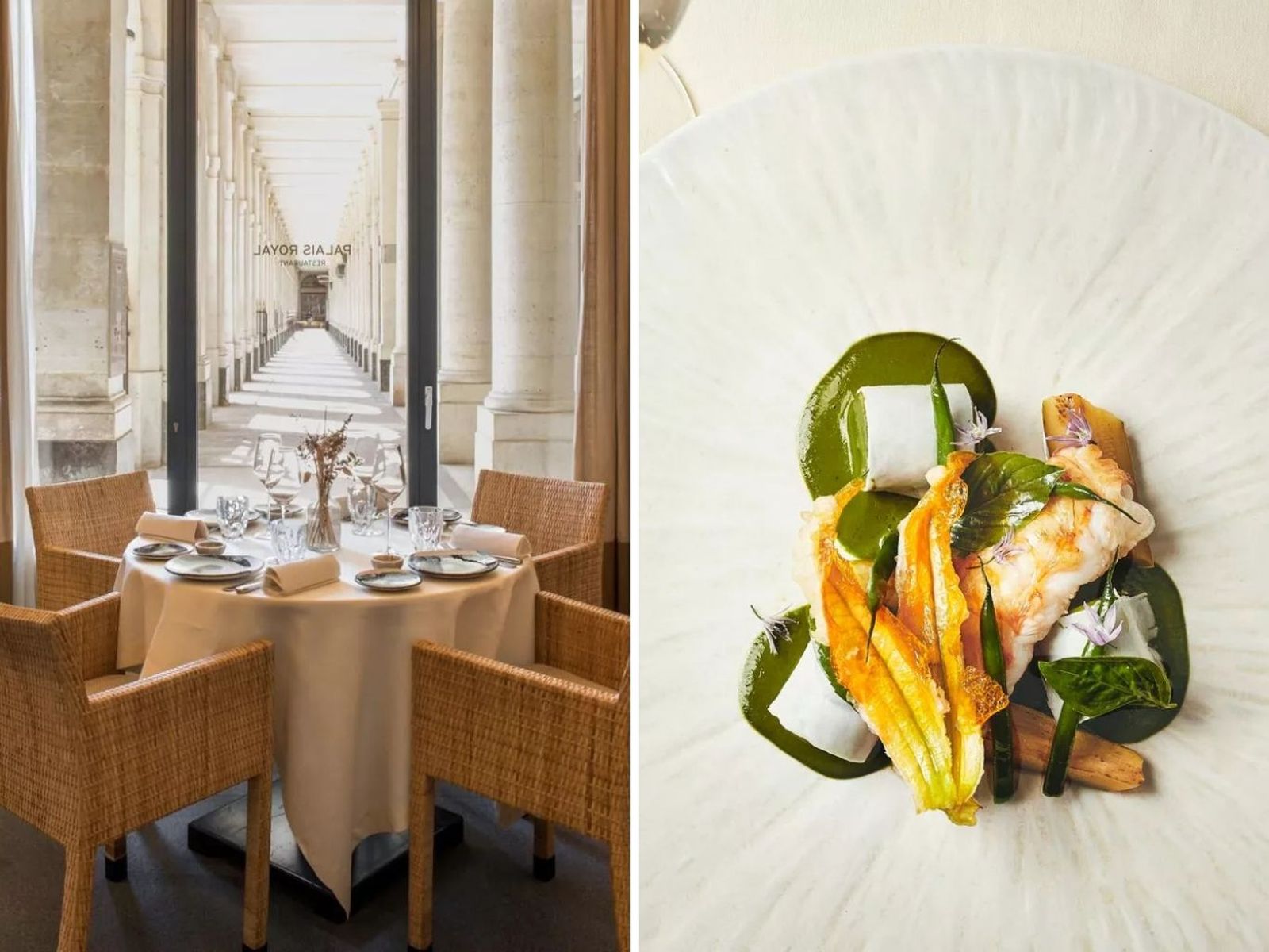 Un refugio íntimo bajo las columnatas del Palais-Royal, donde la alta cocina se combina con un entorno histórico y elegante. Un refugio íntimo bajo las columnatas del Palais-Royal, donde la alta cocina se combina con un entorno histórico y elegante.