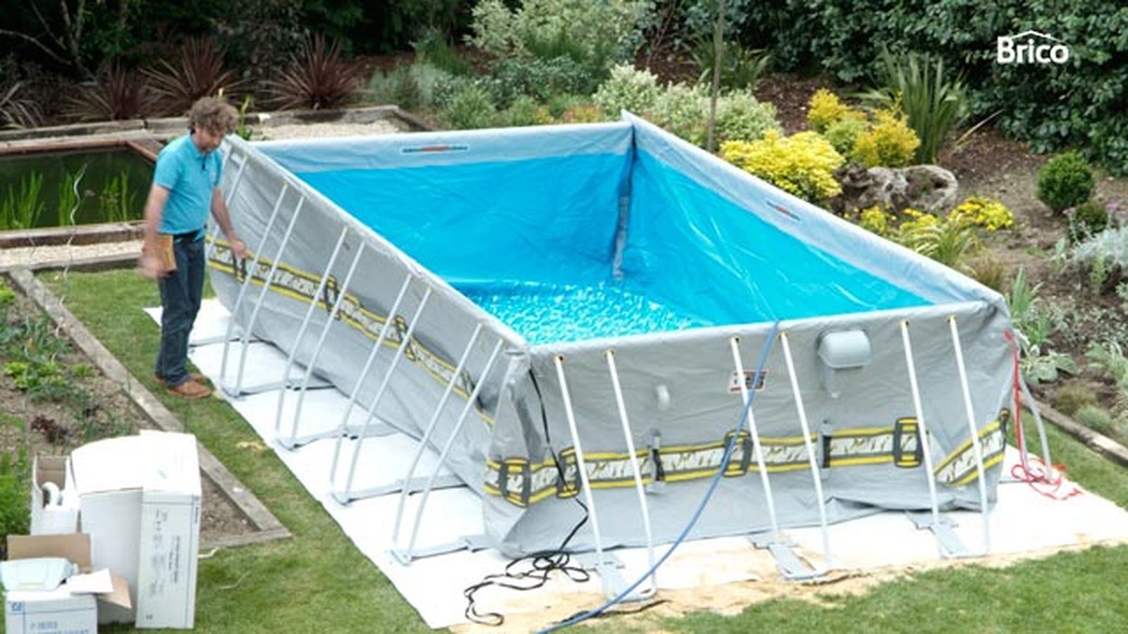 Piscina desmontable paso 18 Piscina desmontable paso 18