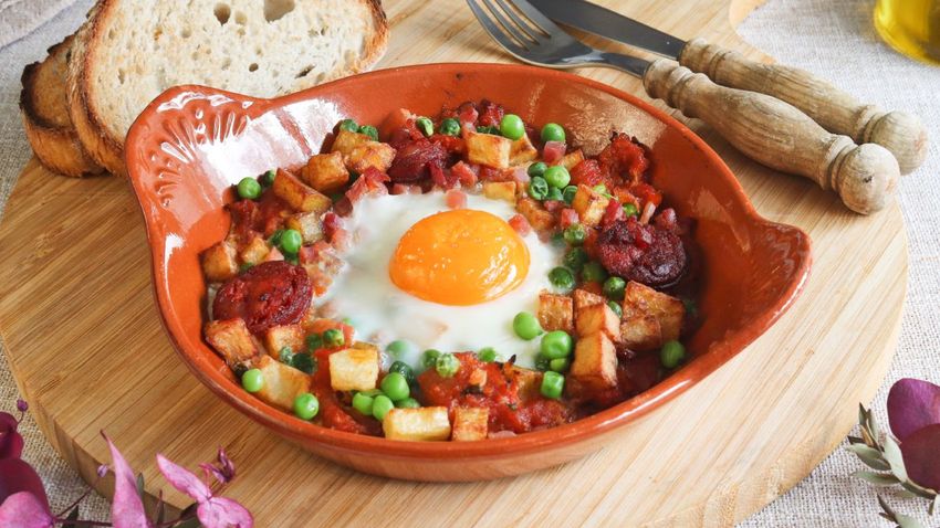 Huevos a la flamenca