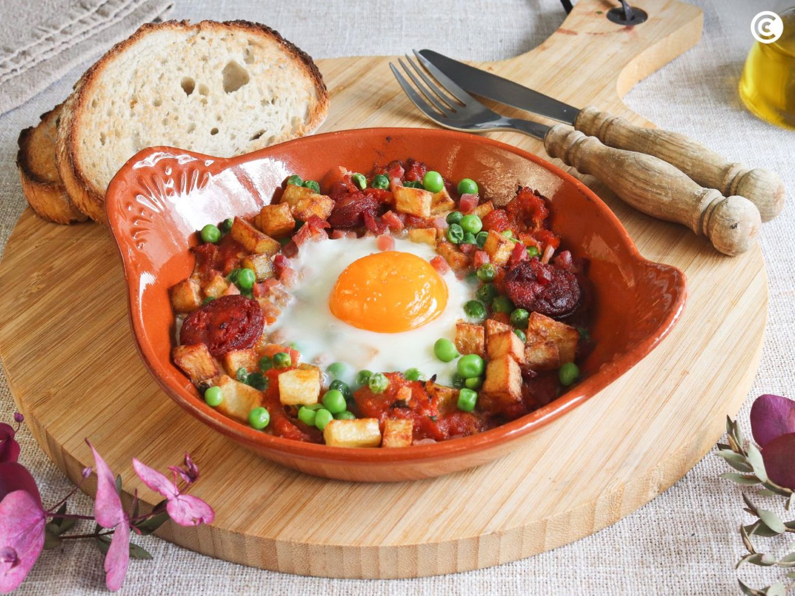 Huevos a la flamenca