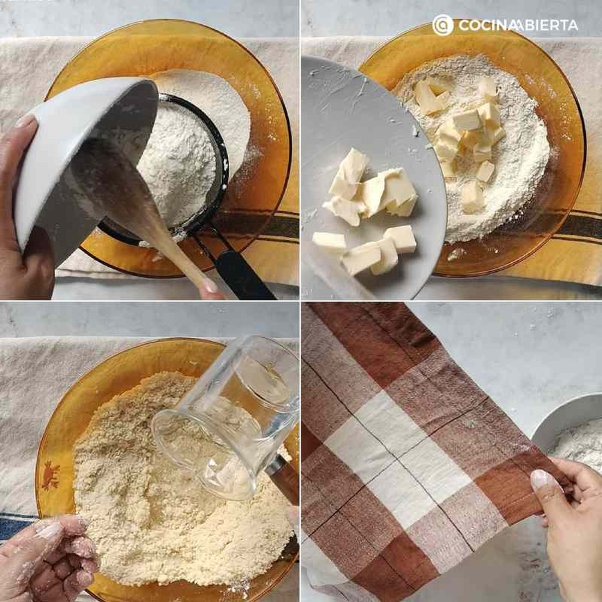 Paso a paso para hacer la masa de empanadillas