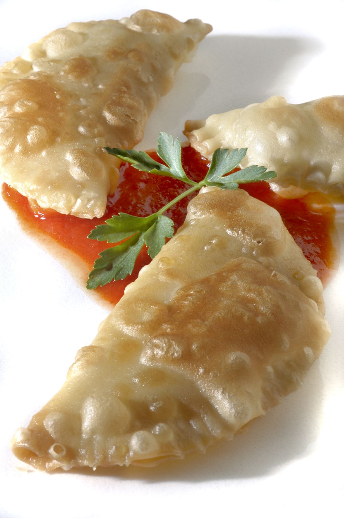 Empanadillas de calabacín y queso de Eva Arguiñano